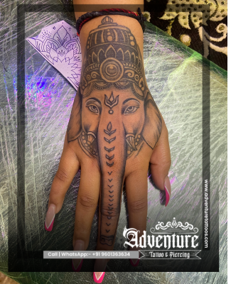 Religious tattoo design Adventure Tattoo Ahmedabad
